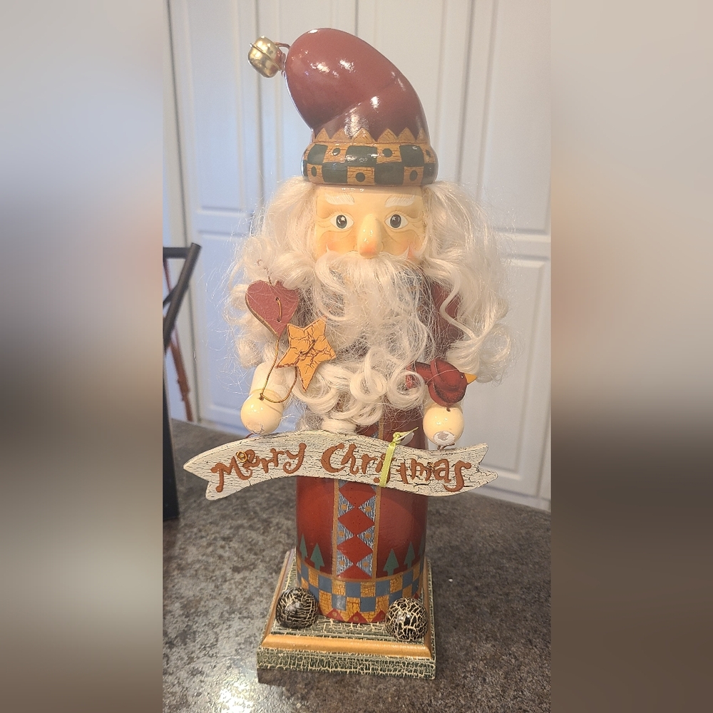 Festive Santa Claus Holiday Decor NUTCRACKER